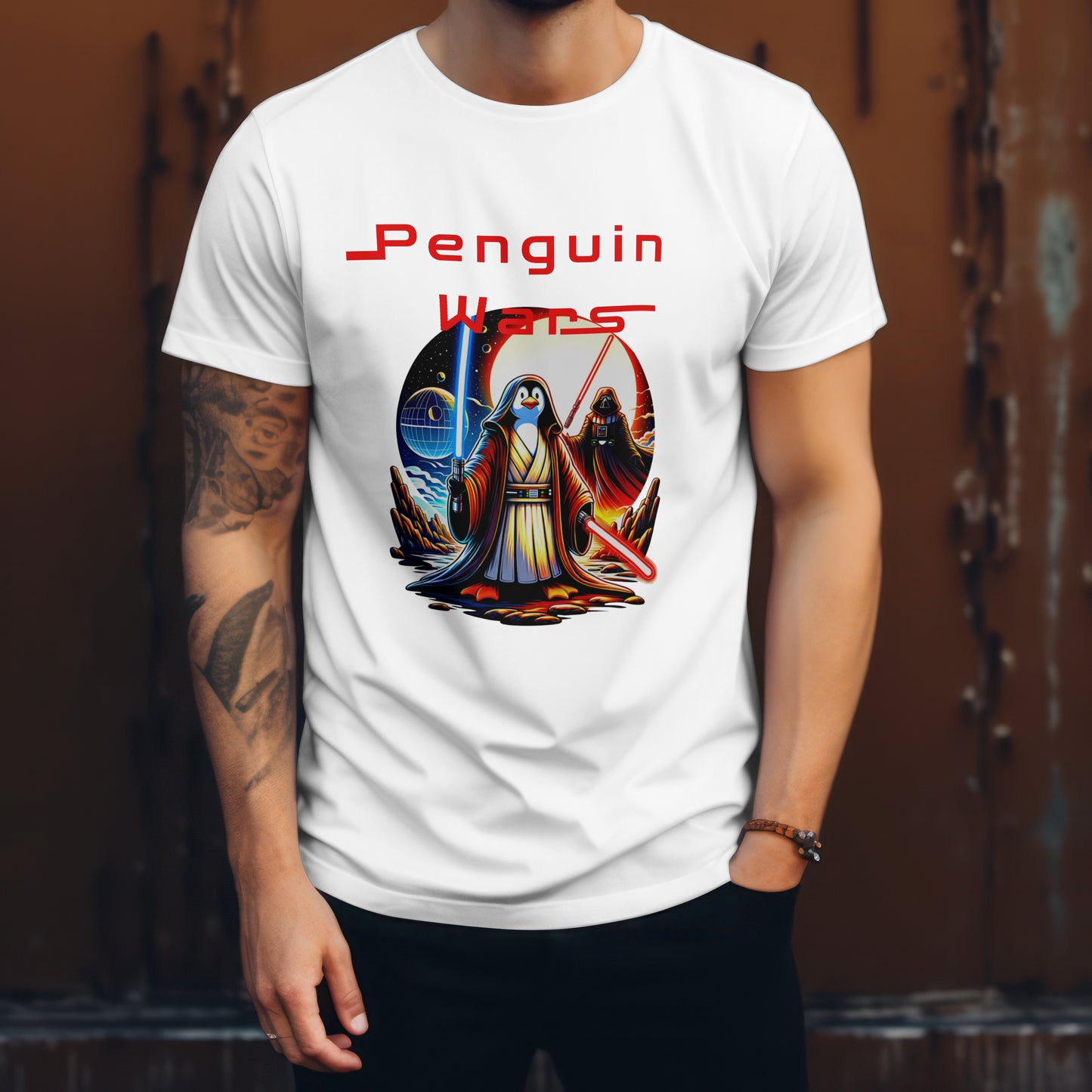 Penguin Wars β Unisex T-shirt