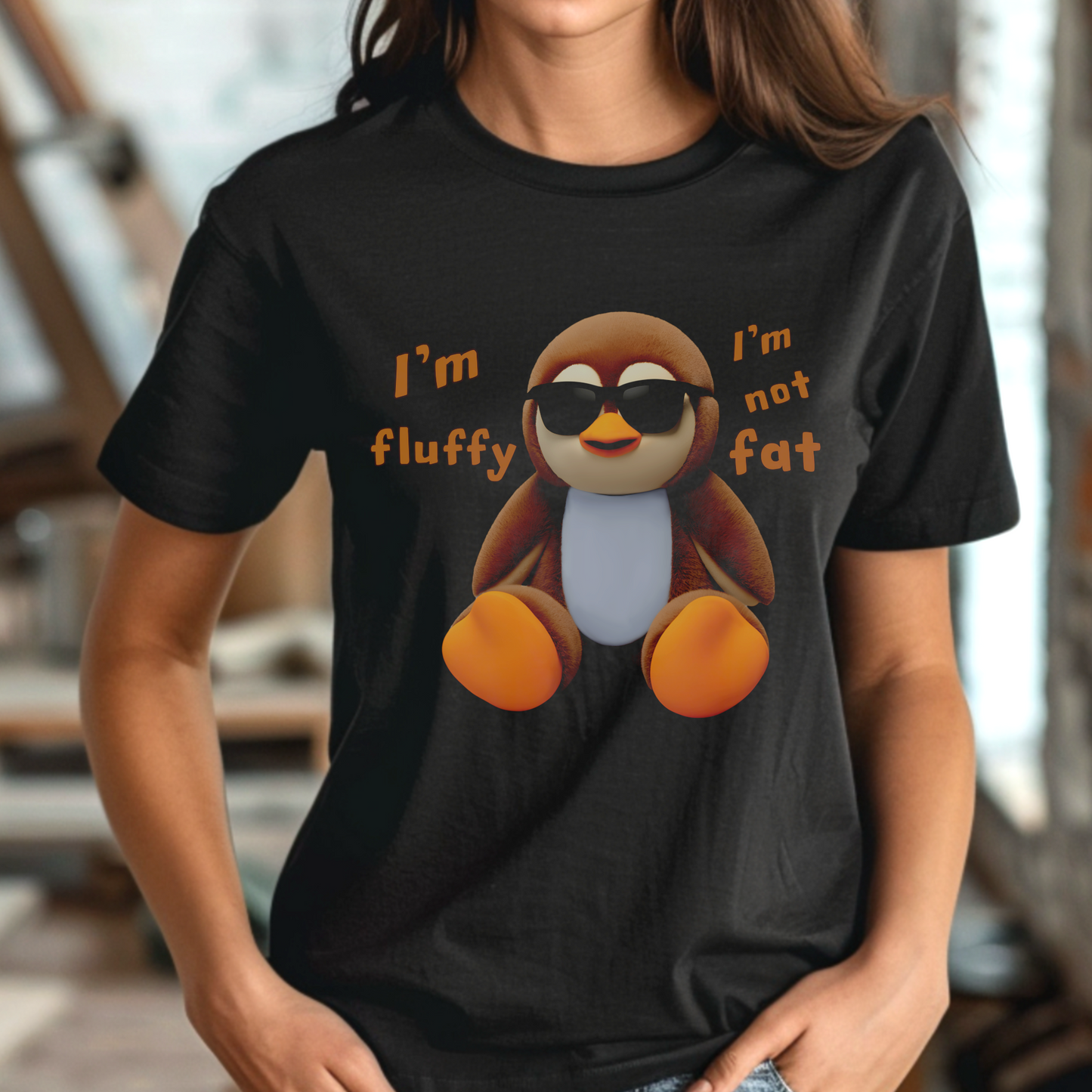 Iām Fluffy Not Fat ā Unisex T-shirt