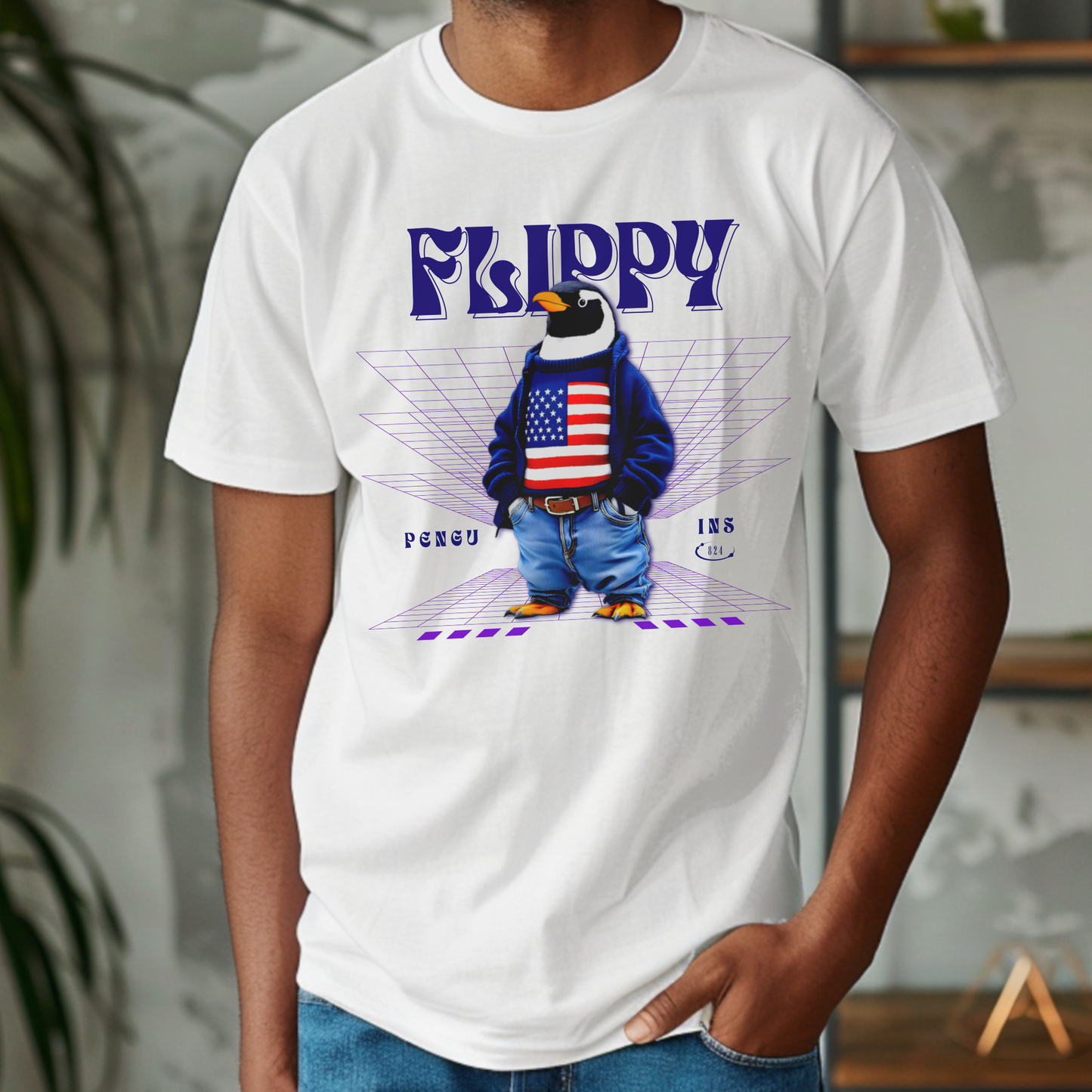 Flippy the Penguin β Unisex T-shirt