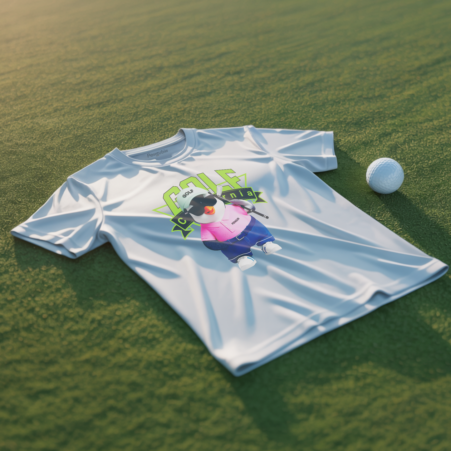 Golf California Penguin – Unisex T-shirt