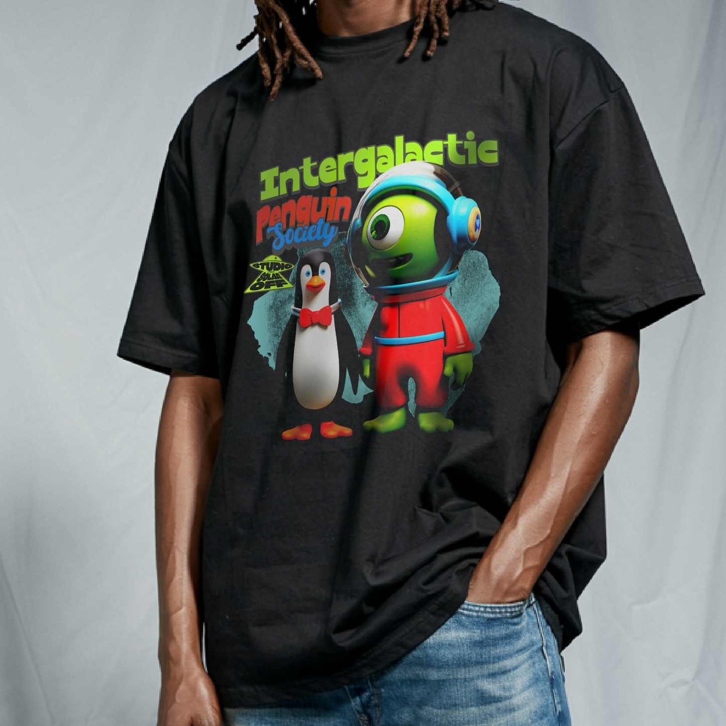 Intergalactic Penguin Society – Unisex T-shirt