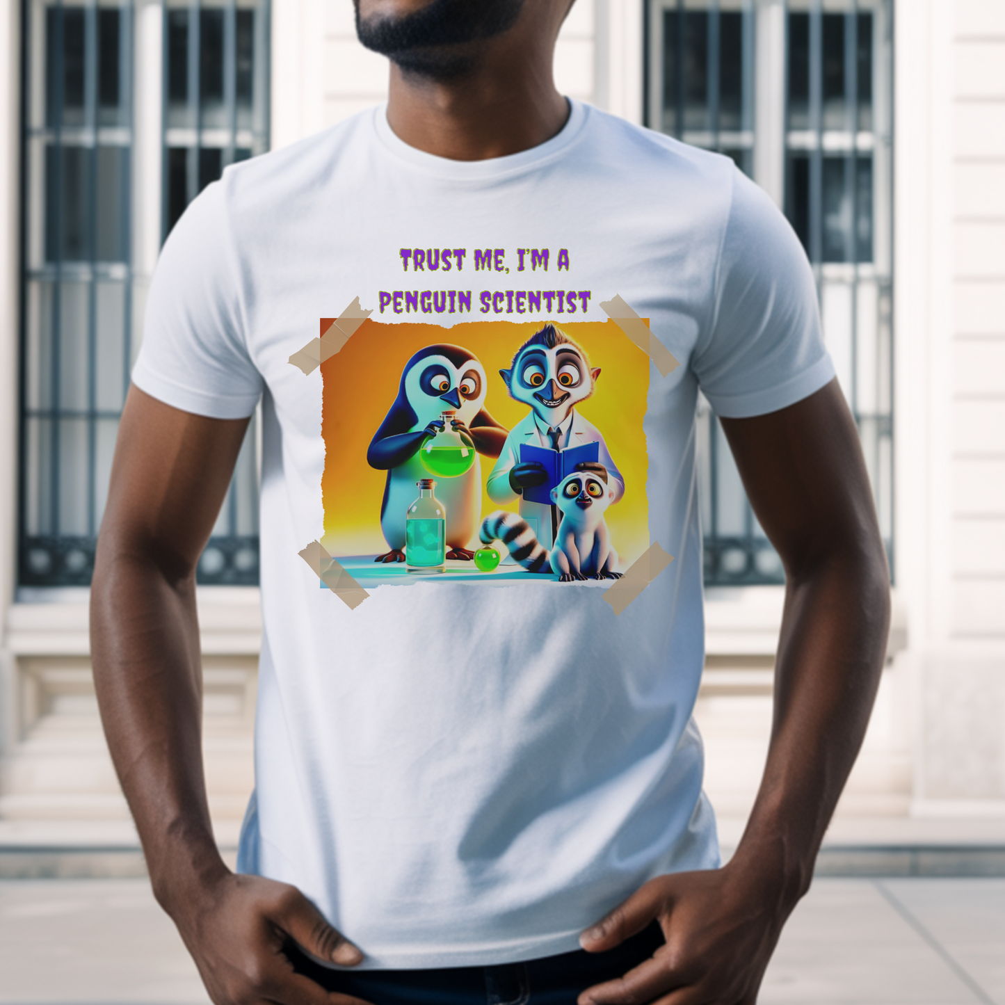Penguin Scientist ā Unisex T-shirt