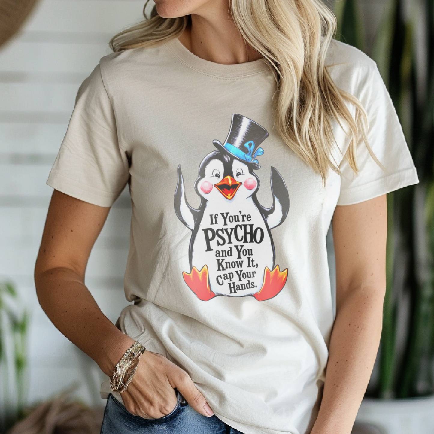Psycho Penguin – Unisex T-shirt