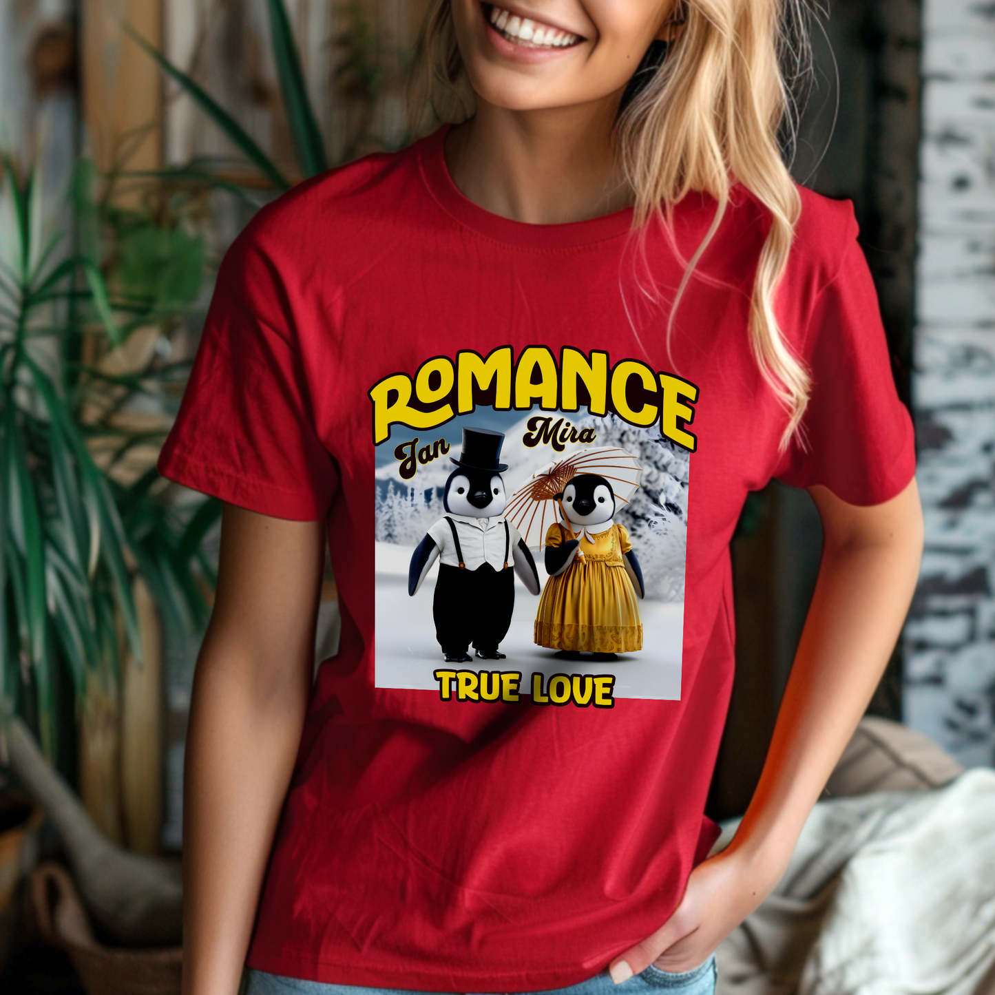 Jan & Mira – True Love Romance – Unisex T-shirt