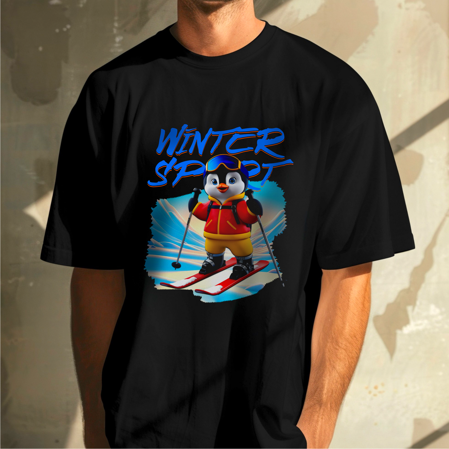 Winter Sport Penguin β Unisex T-shirt
