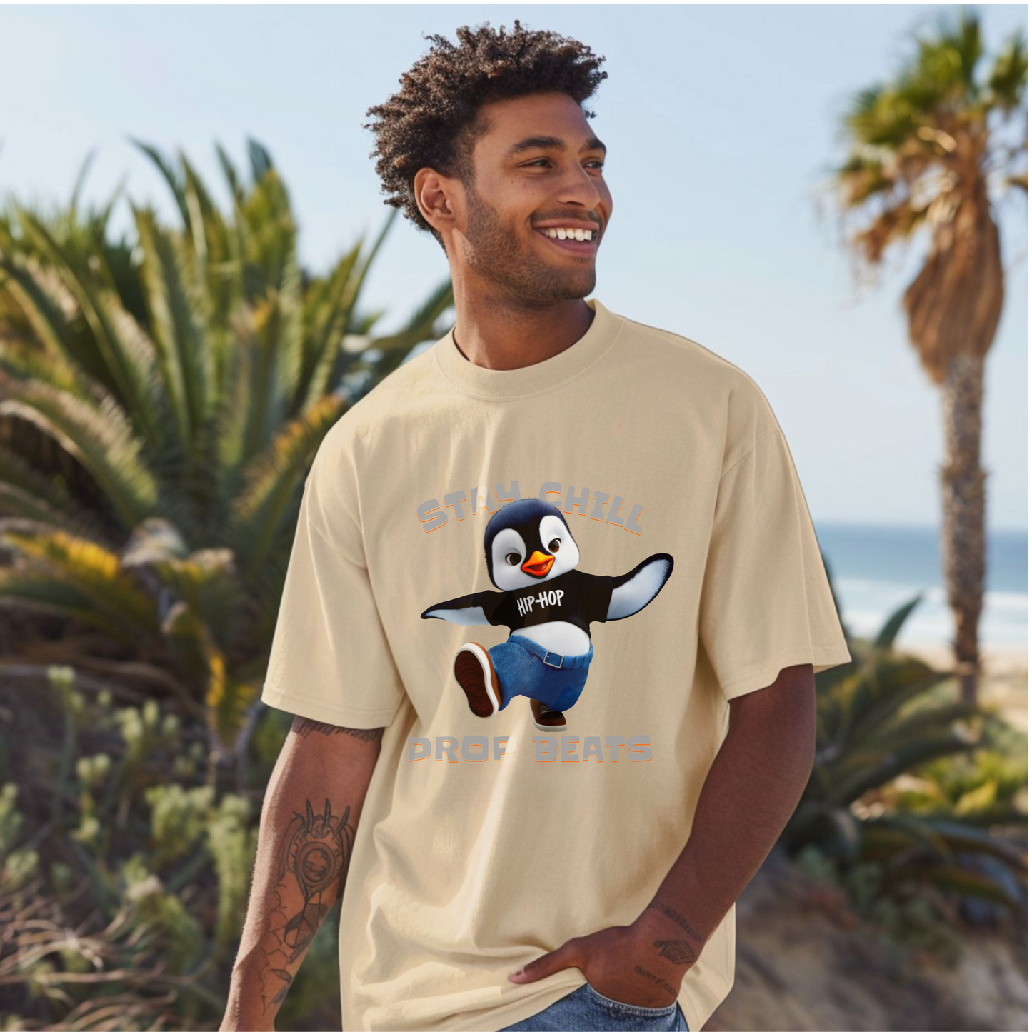 Stay Chill, Drop Beats – Unisex T-shirt