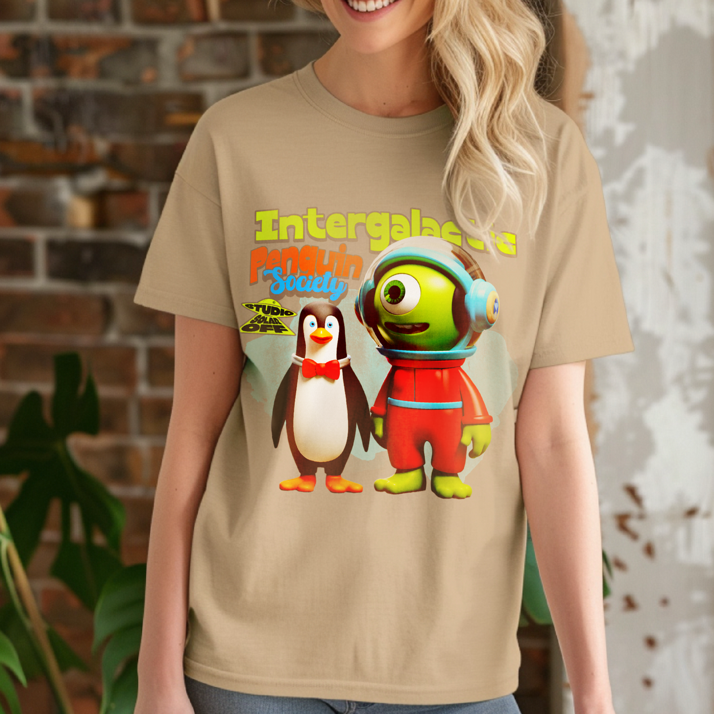 Intergalactic Penguin Society – Unisex T-shirt