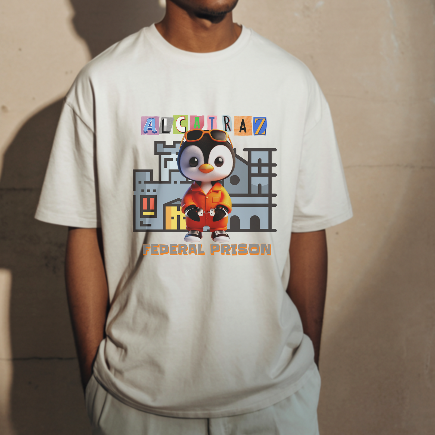 Alcatraz Penguin β Unisex T-shirt