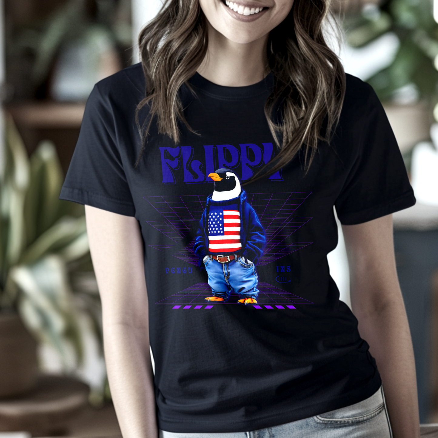 Flippy the Penguin β Unisex T-shirt