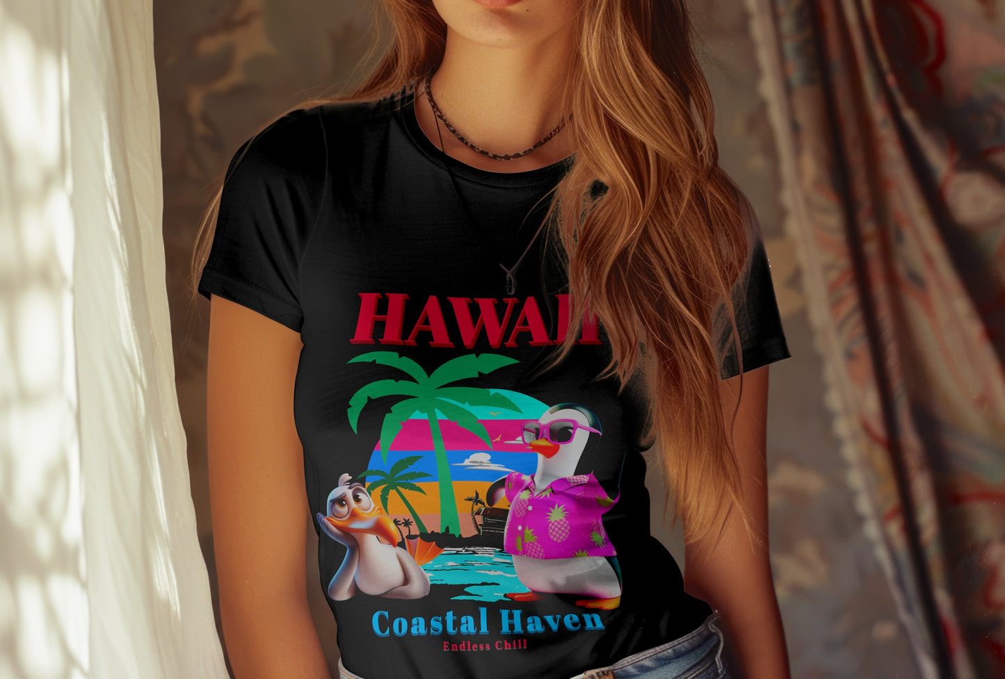 Hawaii Coastal Chill – Unisex T-shirt