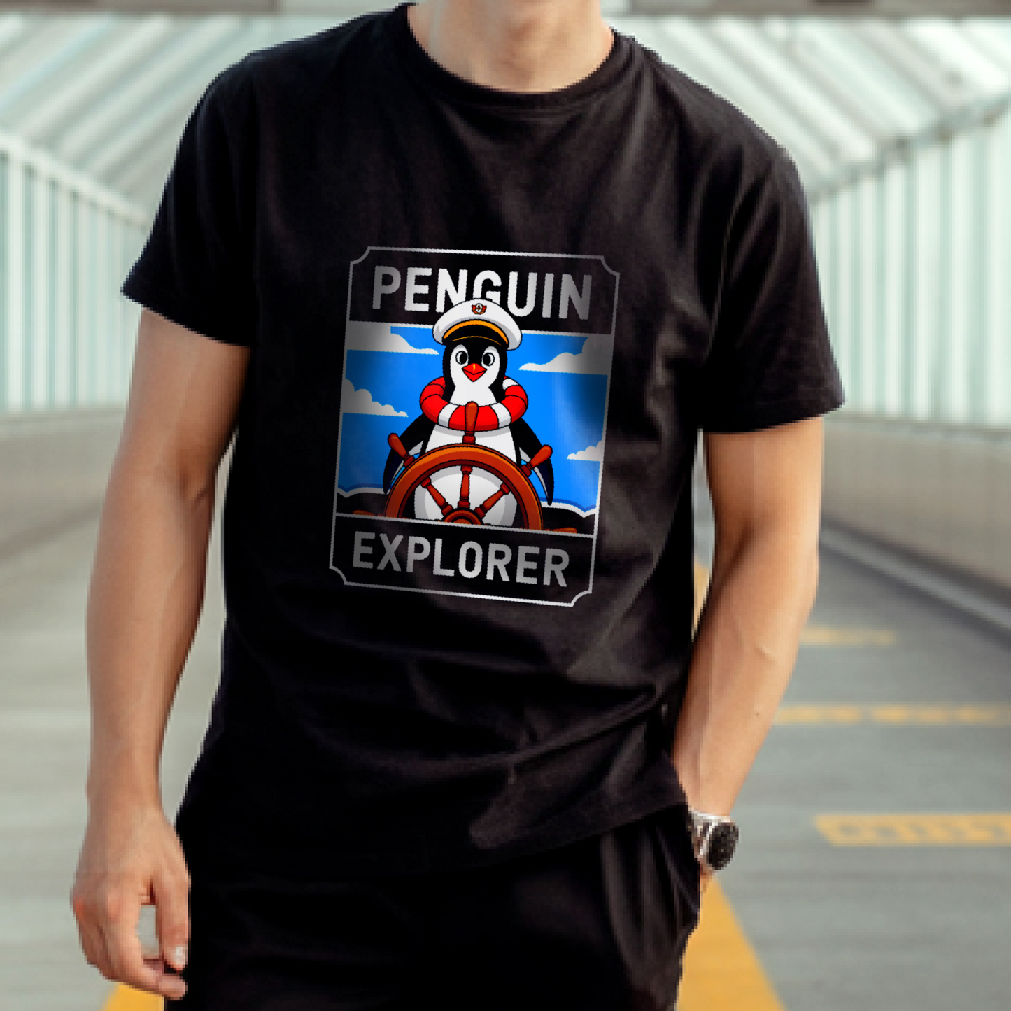 Penguin Explorer β Unisex T-shirt