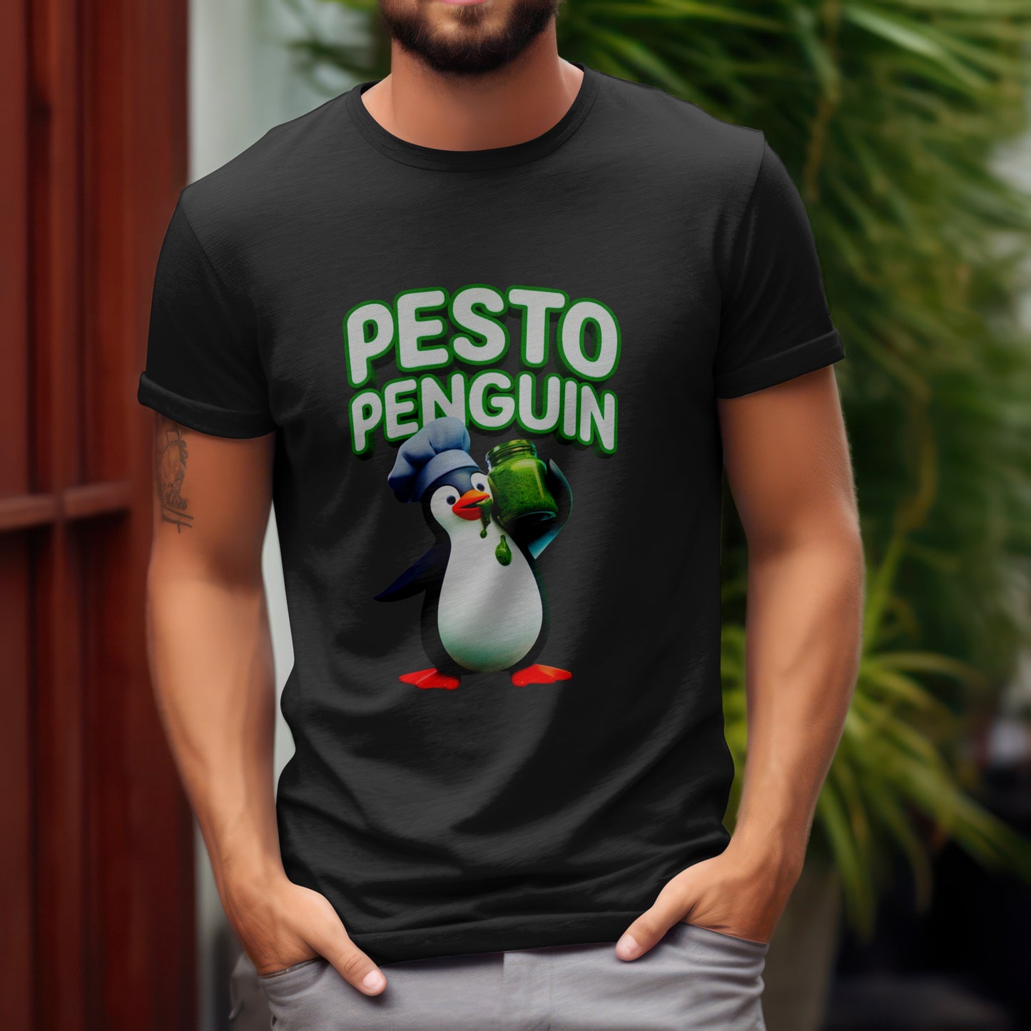 Pesto Penguin – Unisex T-shirt