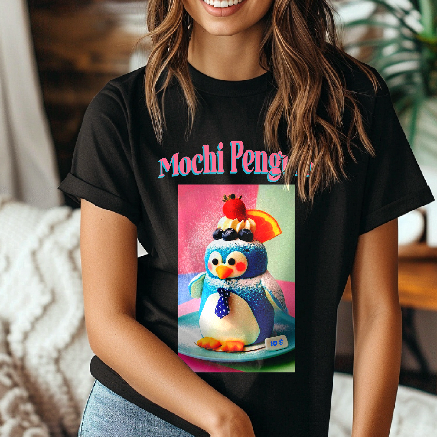 Mochi Penguin – Unisex T-shirt