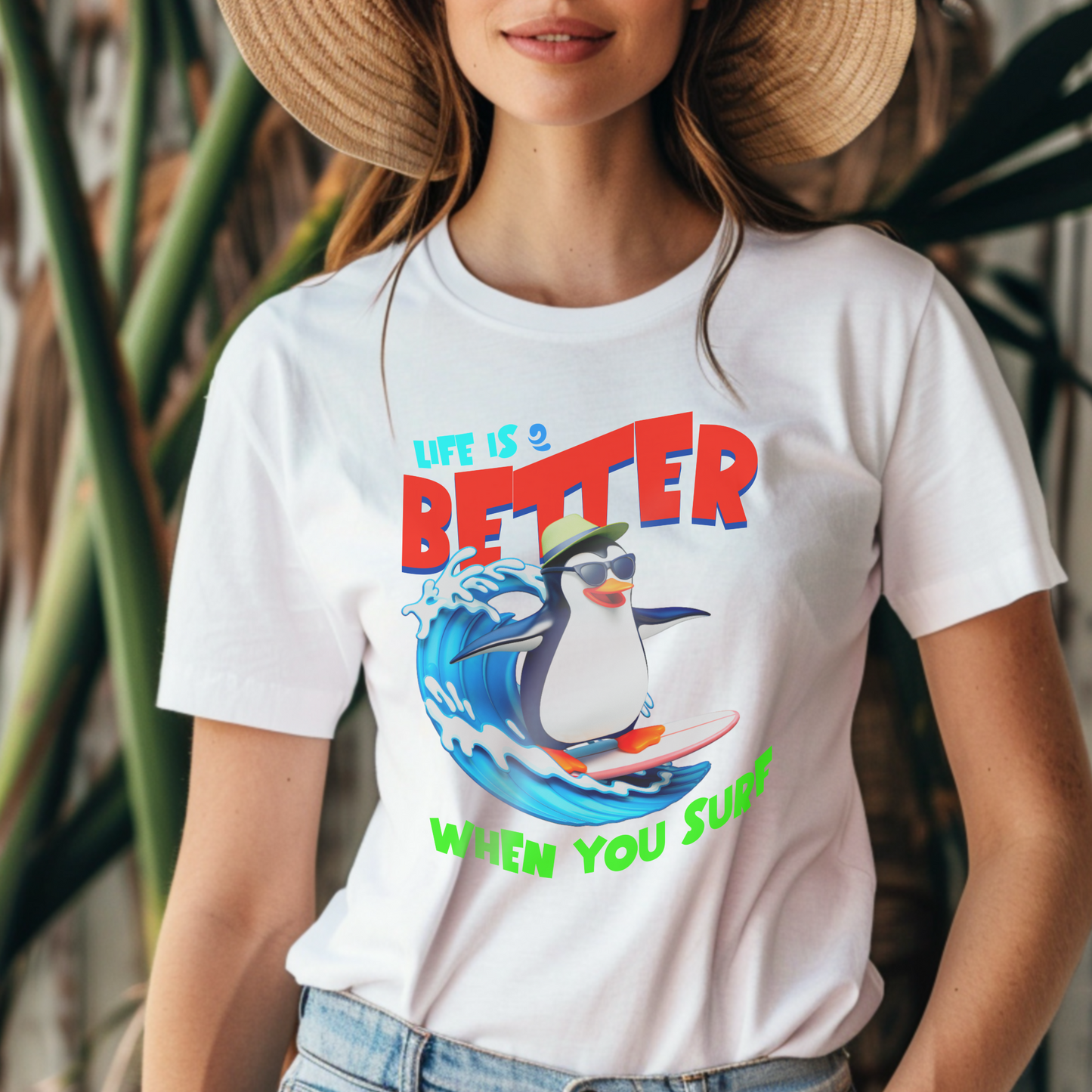 Life Is Better When You Surf – Unisex T-shirt
