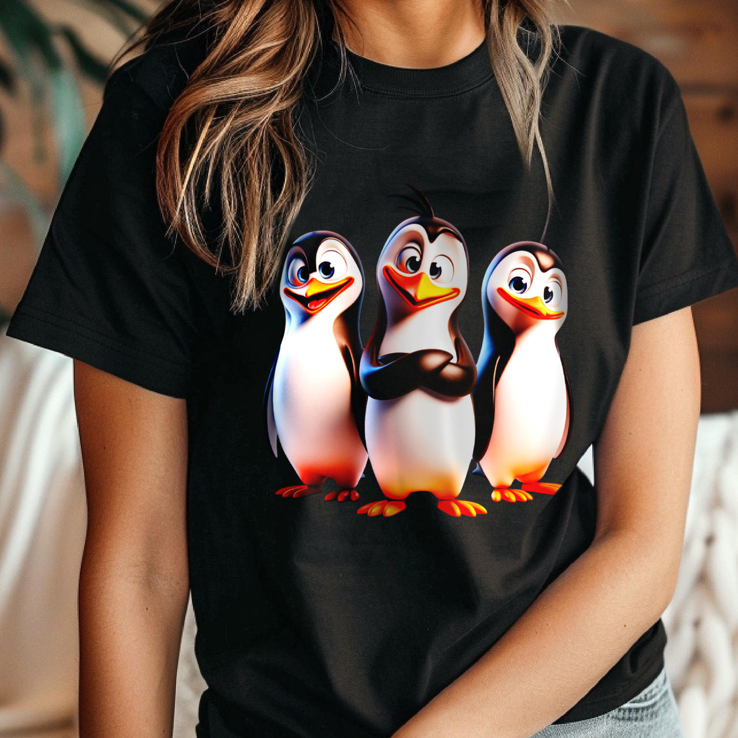 The Penguin Trio – Unisex T-shirt