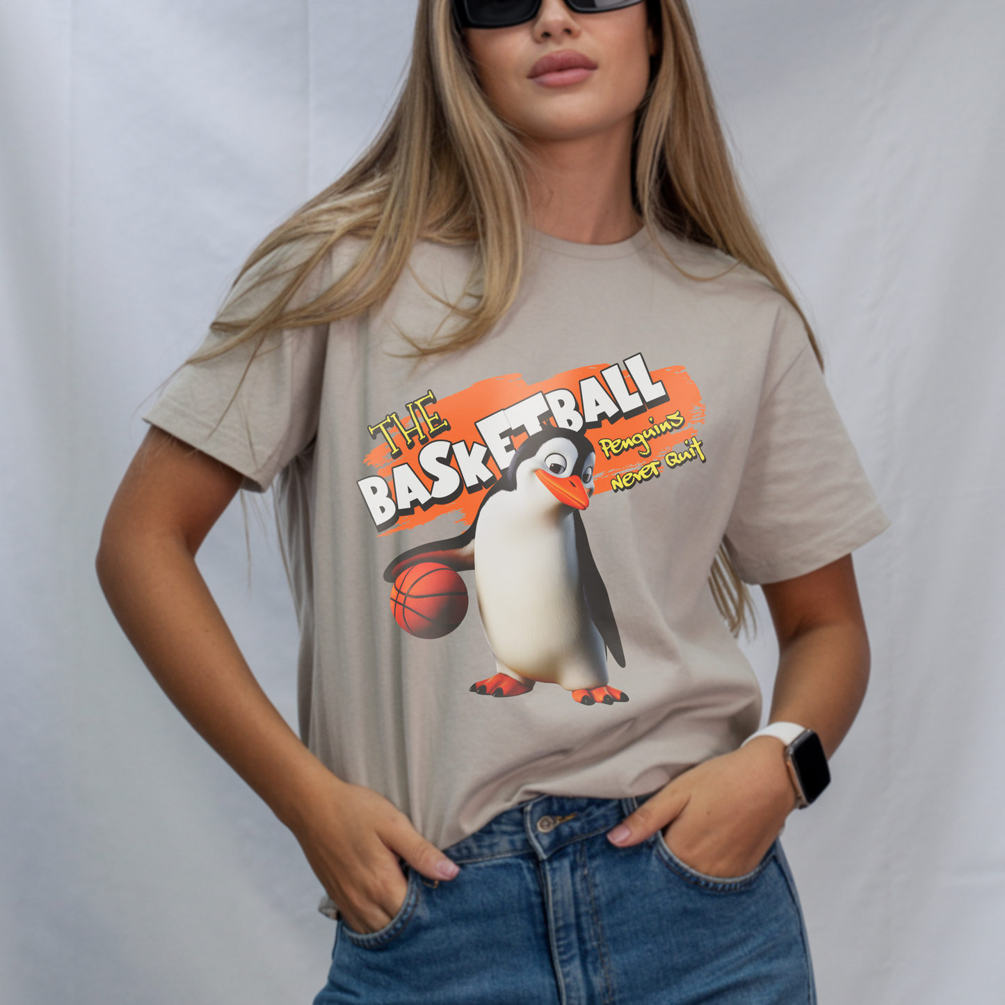 Basketball Penguin β Unisex T-shirt