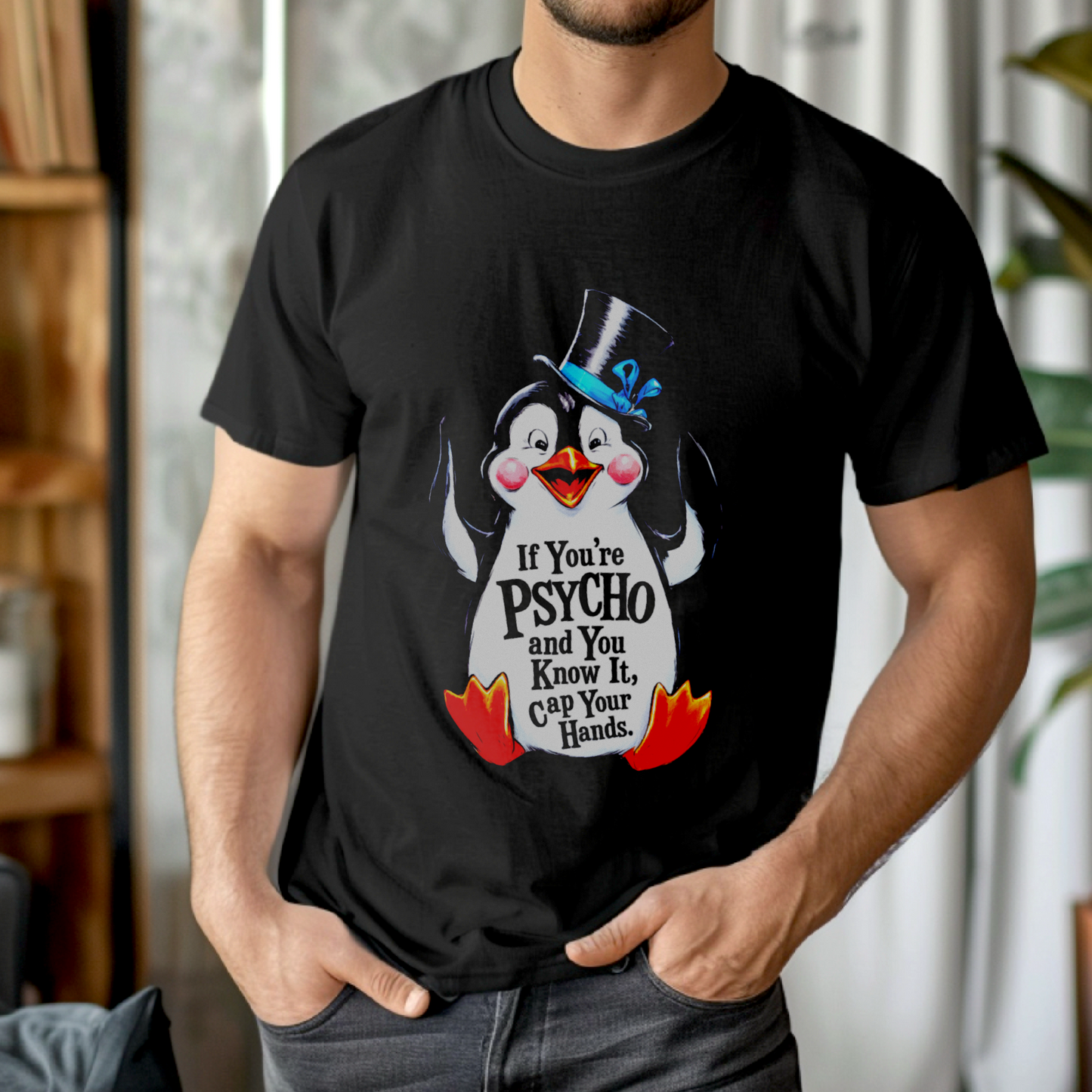 Psycho Penguin – Unisex T-shirt