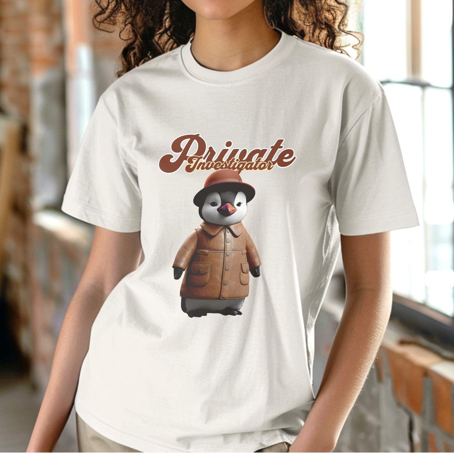 Private Investigator Penguin β Unisex T-shirt
