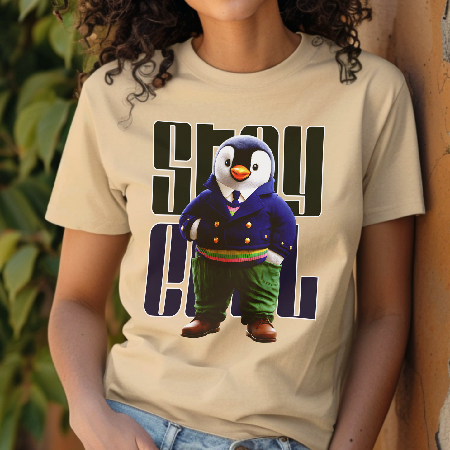 Stay Cool Penguin – Unisex T-shirt