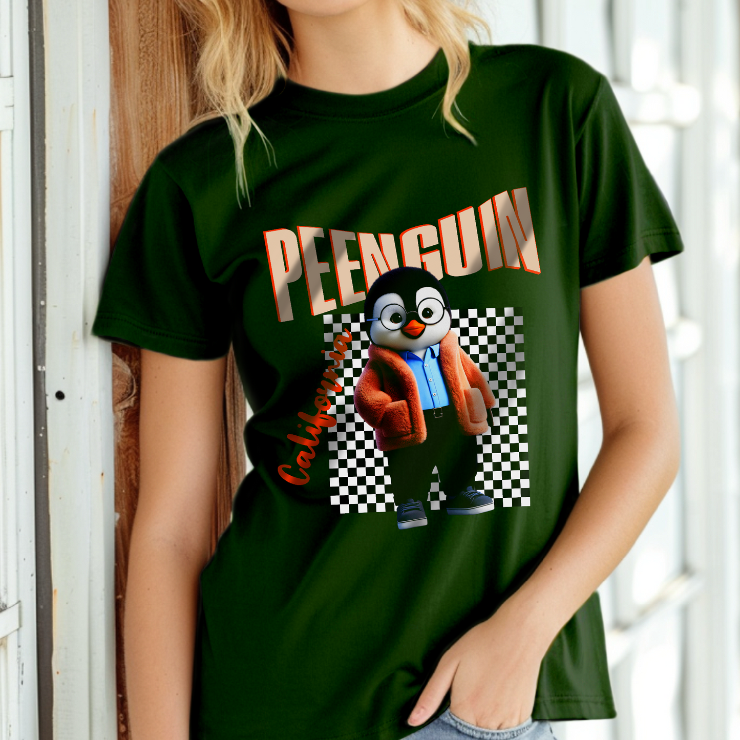 California Penguin Vibes – Unisex T-shirt