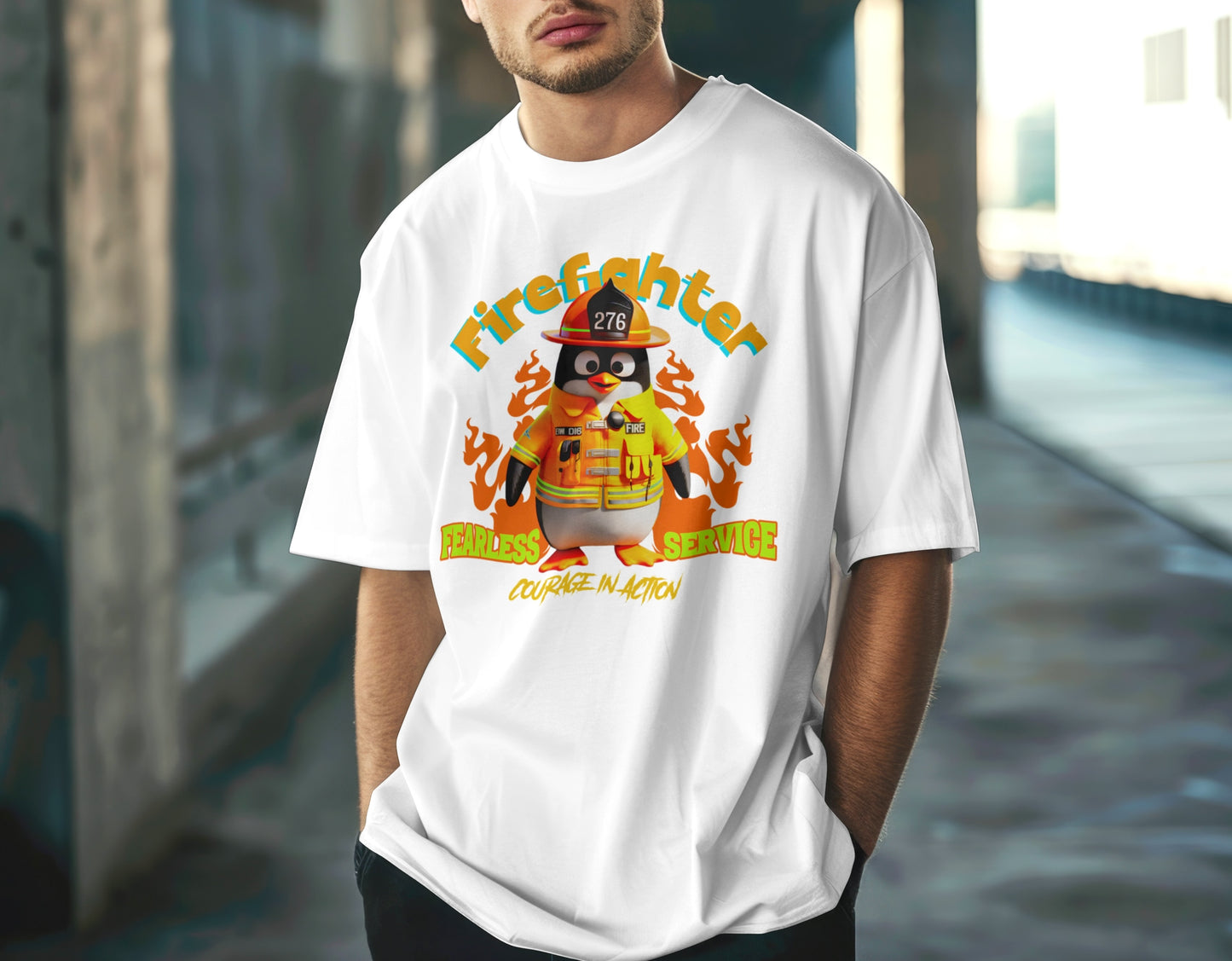Fearless Firefighter – Unisex T-shirt