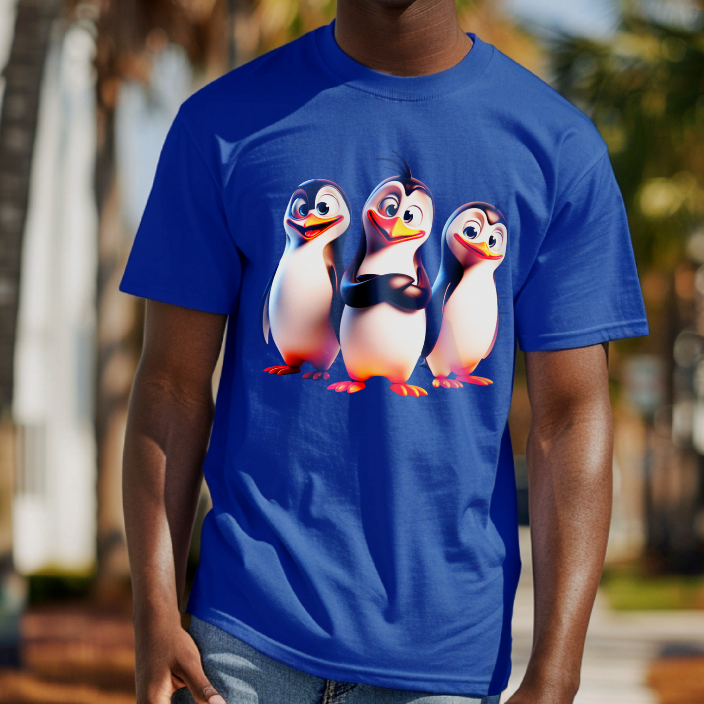 The Penguin Trio – Unisex T-shirt