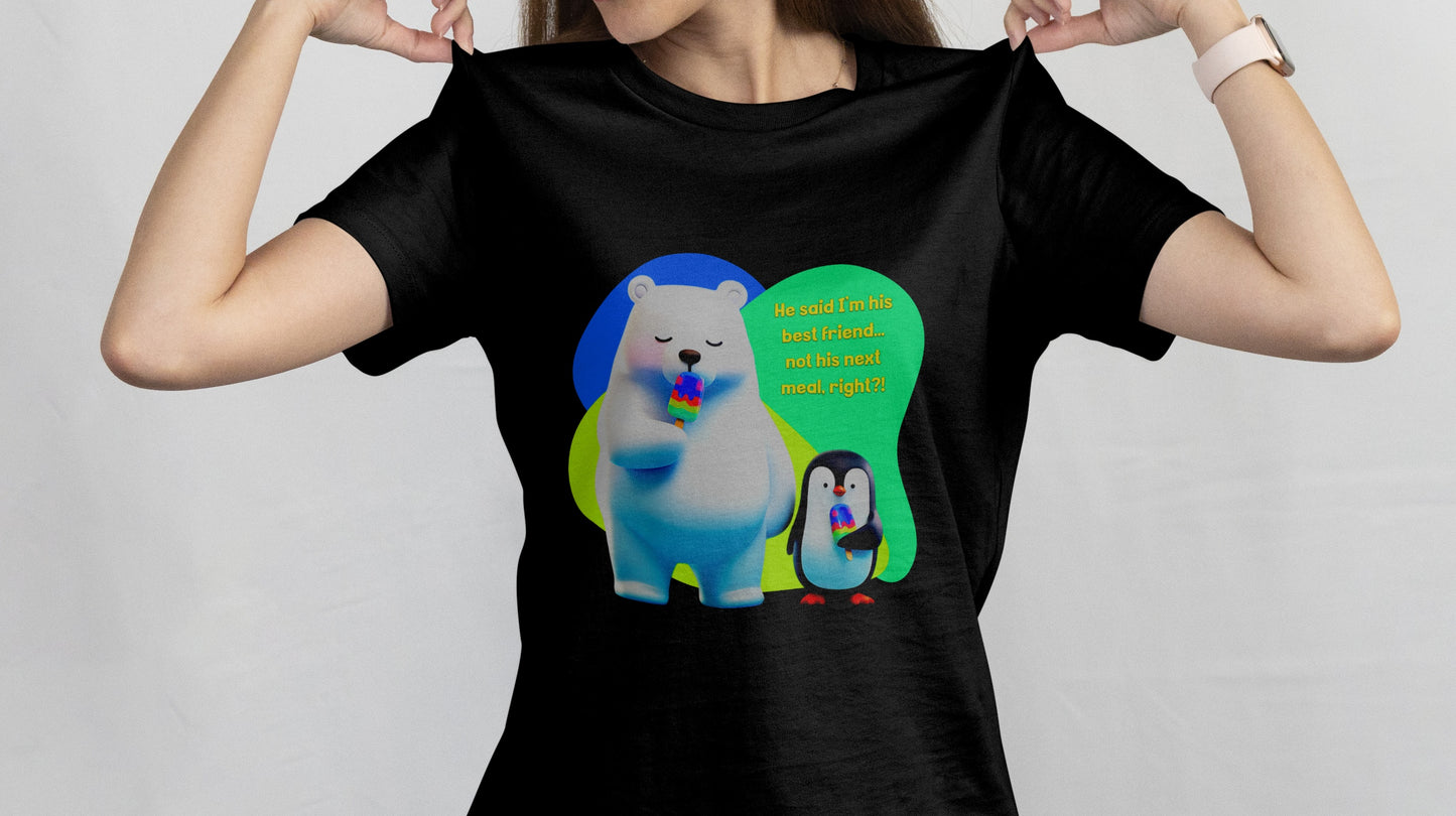 Best Friend or Next Meal? ā Unisex T-shirt