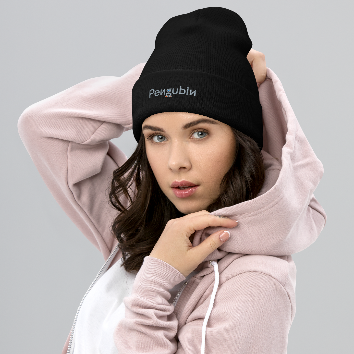 Pengubin Embroidered Logo β Cuffed Beanie