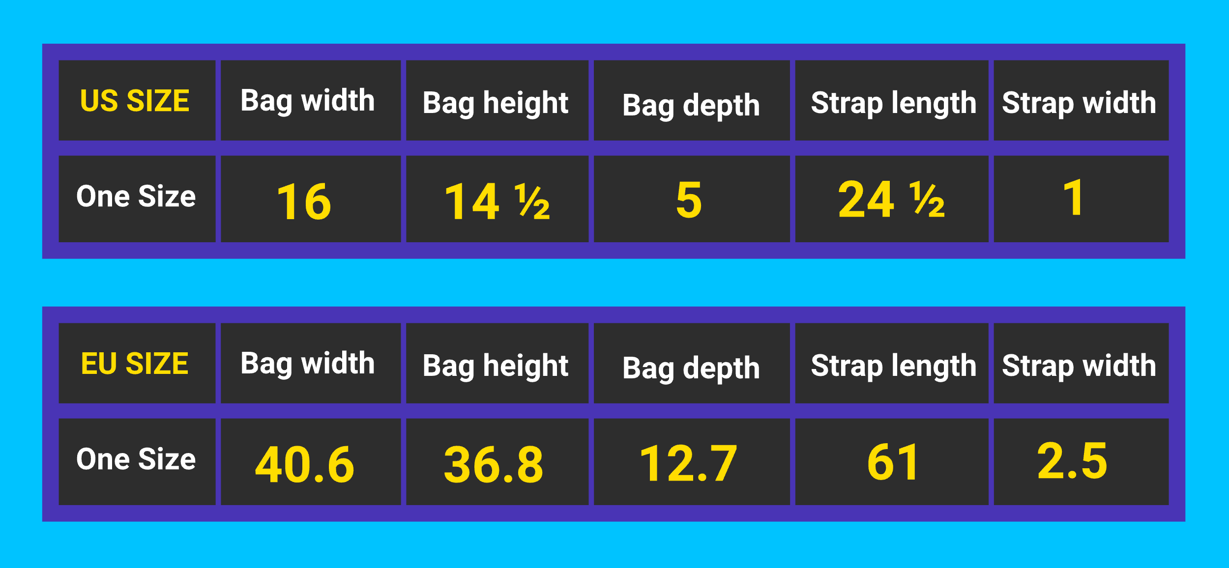 Size Guide