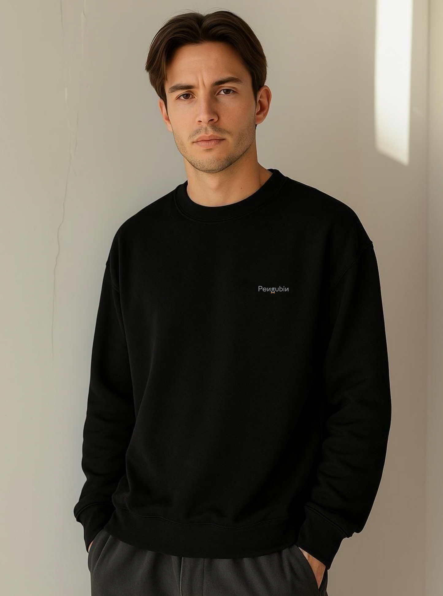 Embroidered Signature Sweatshirt – Unisex Fit
