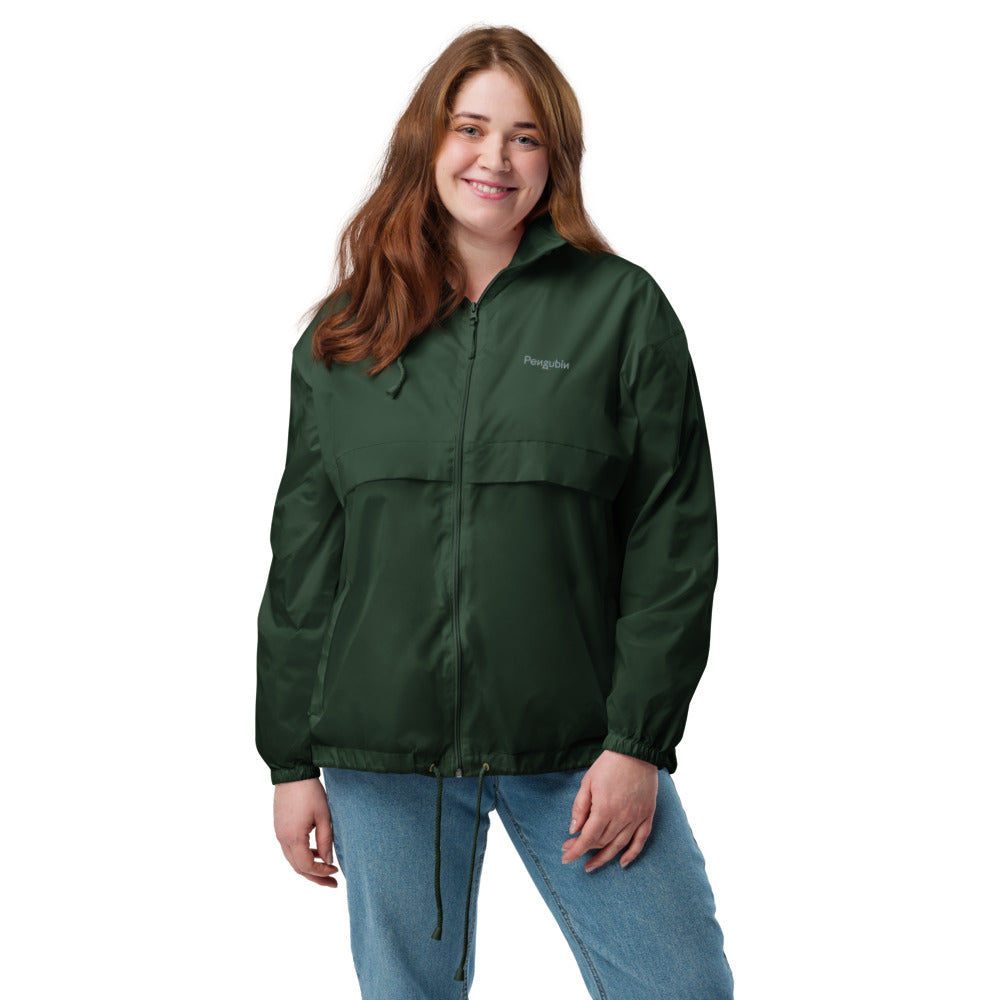 Pengubin Embroidered Logo – Unisex Windbreaker