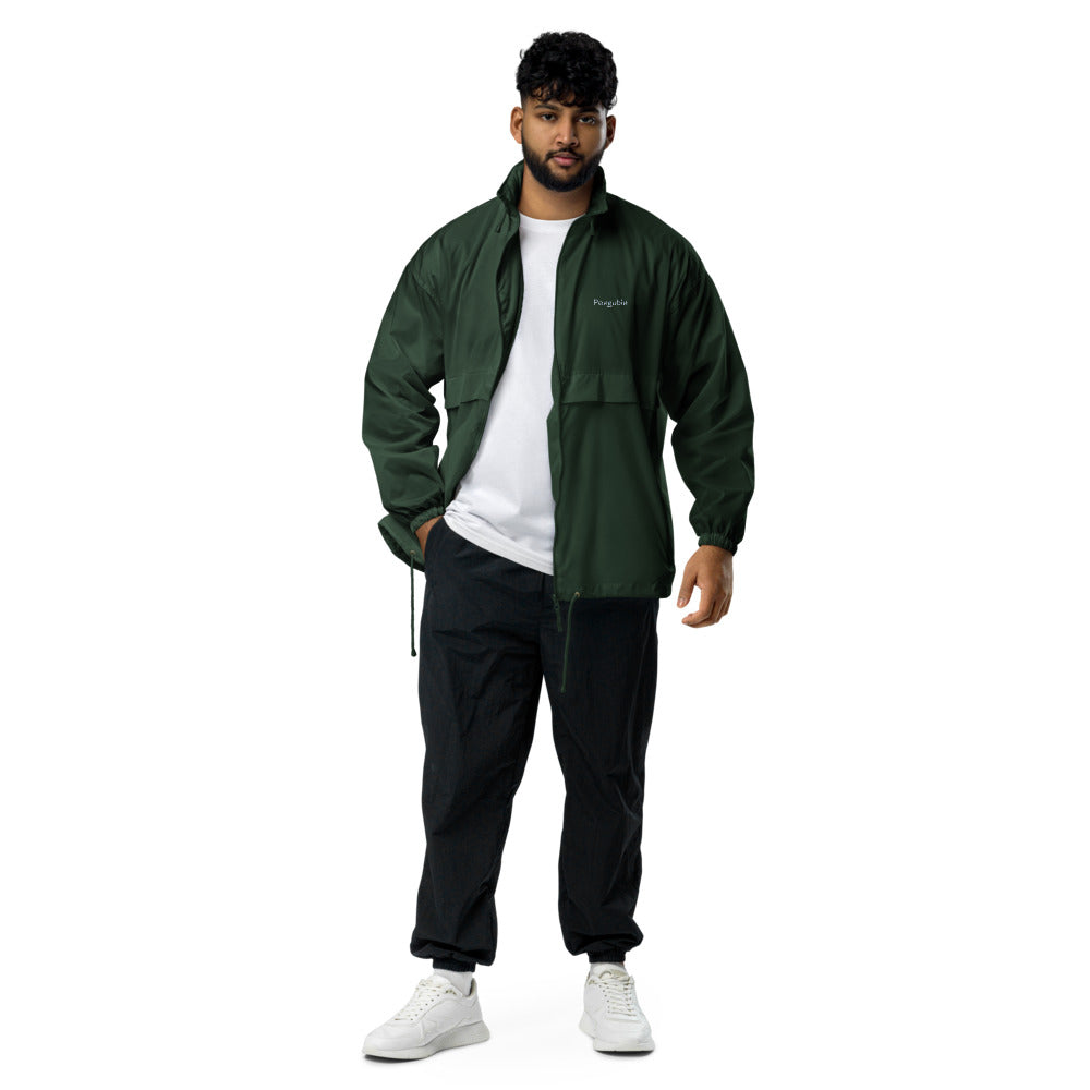 Pengubin Embroidered Logo – Unisex Windbreaker