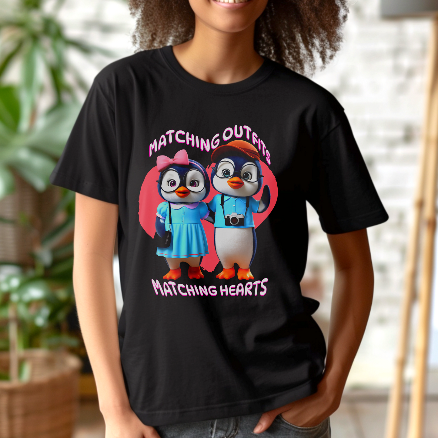 Matching Penguins – Unisex T-shirt