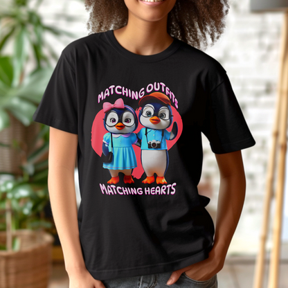 Matching Penguins – Unisex T-shirt