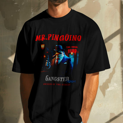 Mr. Pingüino – Gangster Boss 1989 – Unisex T-shirt