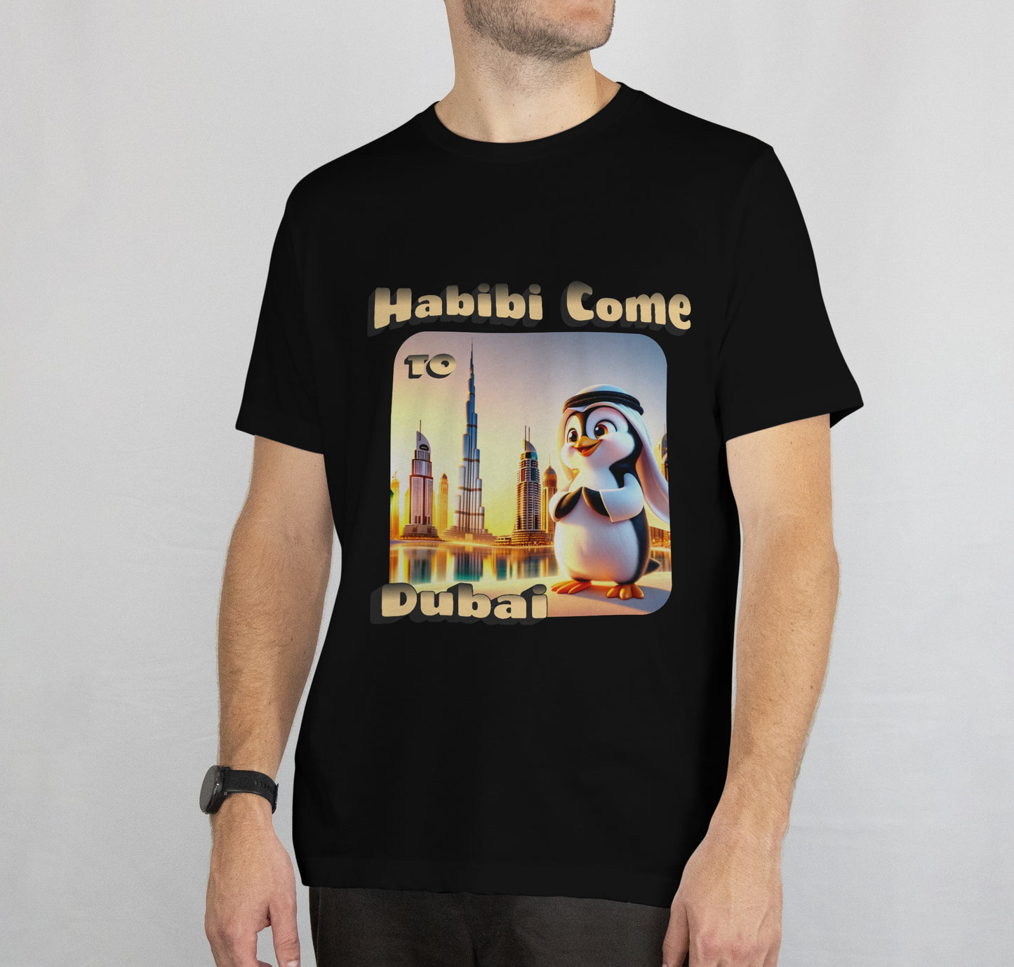 Dubai Penguin – Unisex T-shirt