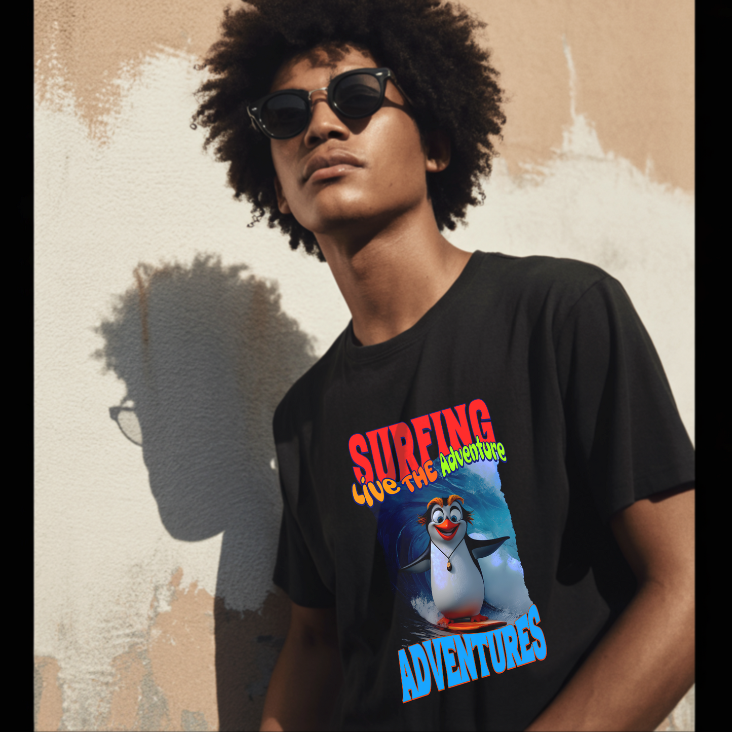 Surfing Adventures – Unisex T-shirt