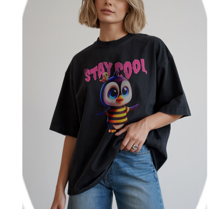 Stay Cool Penguin – Unisex T-shirt