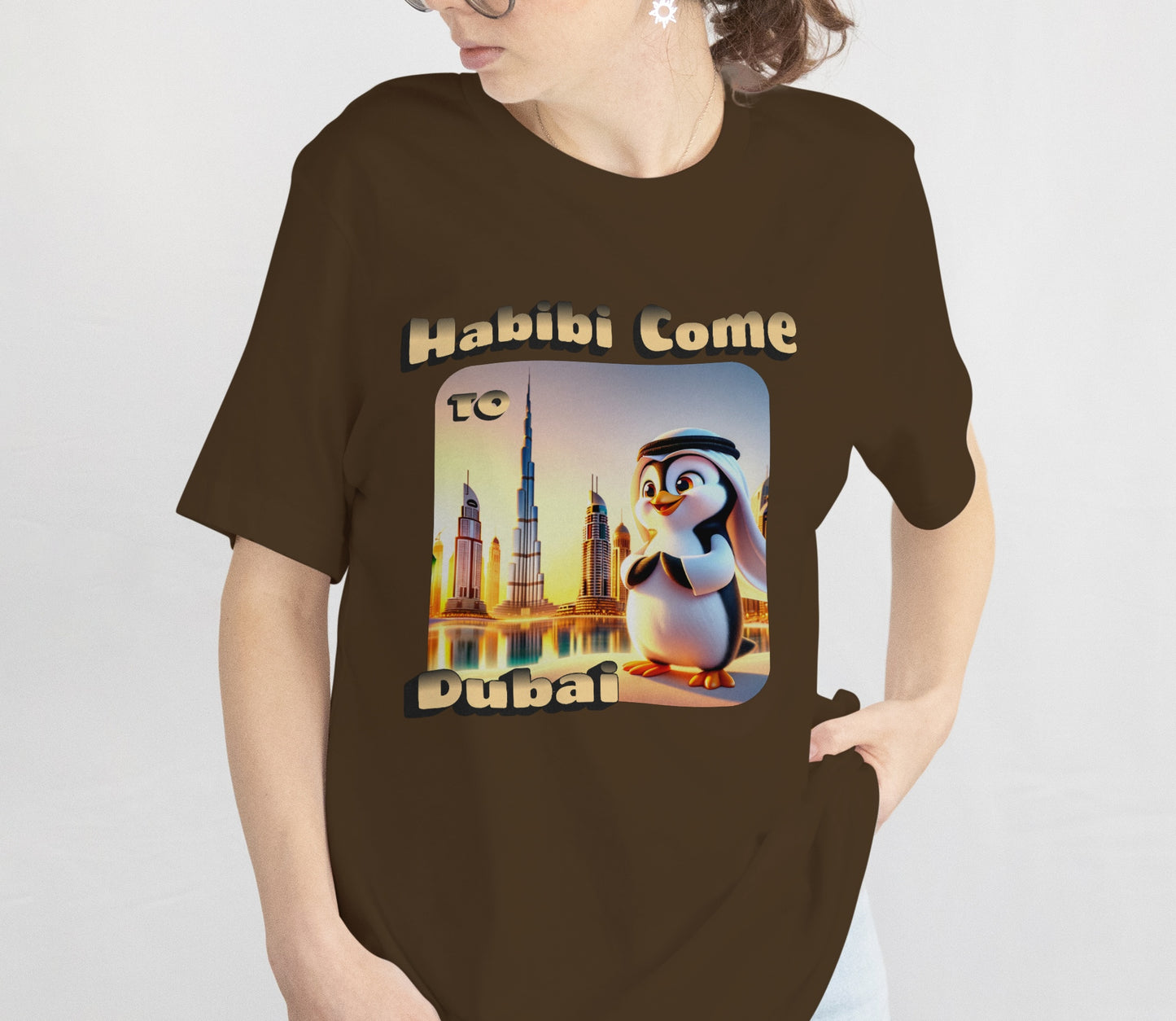 Dubai Penguin – Unisex T-shirt
