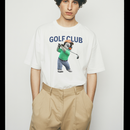 Golf Club Penguin – Unisex T-shirt
