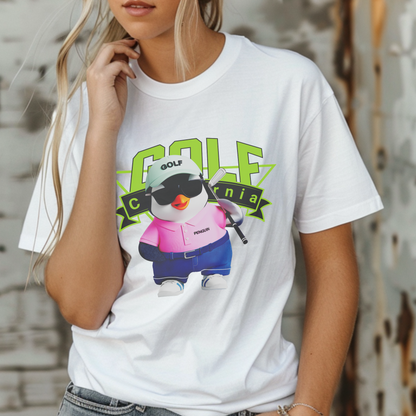 Golf California Penguin – Unisex T-shirt