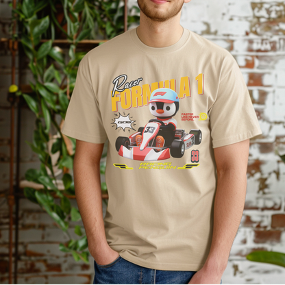 Formula 1 Racer – Speed Penguin Unisex T-shirt