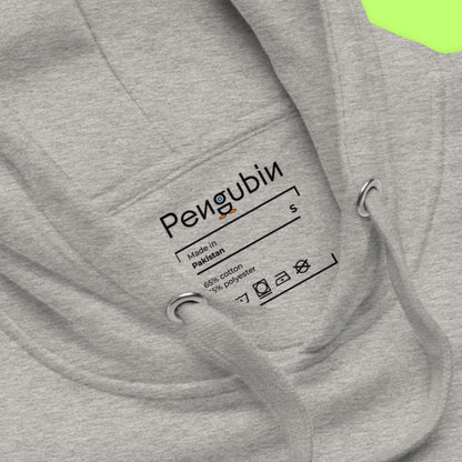 Gangsta Penguin Squad – Embroidered Unisex Hoodie