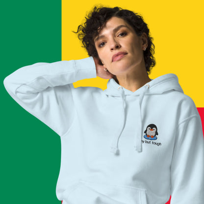 Mini Chill Penguin – Embroidered Unisex Hoodie