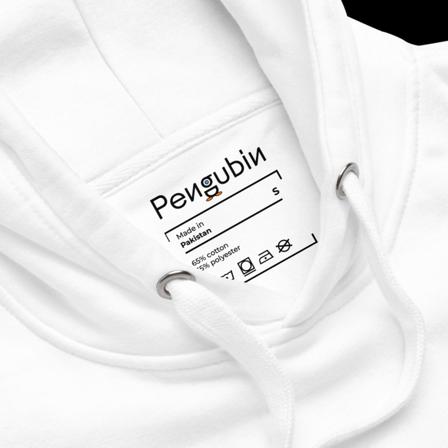 Mini Chill Penguin – Embroidered Unisex Hoodie