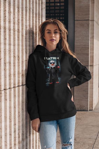 Matrix Penguin – Unisex Hoodie