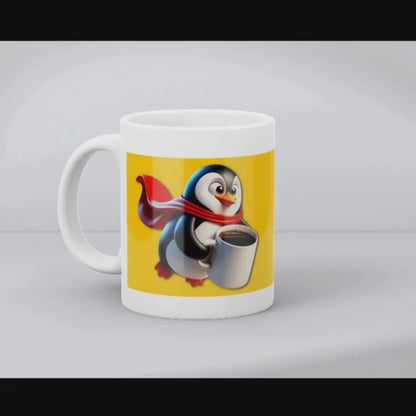 Superbrew Penguin Hero – Ceramic Mug
